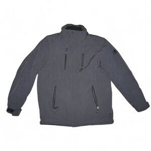 ZeroXposur Insulated Snow/Ski Jacket Men's L Gray Soft Shell Waterproof Parka